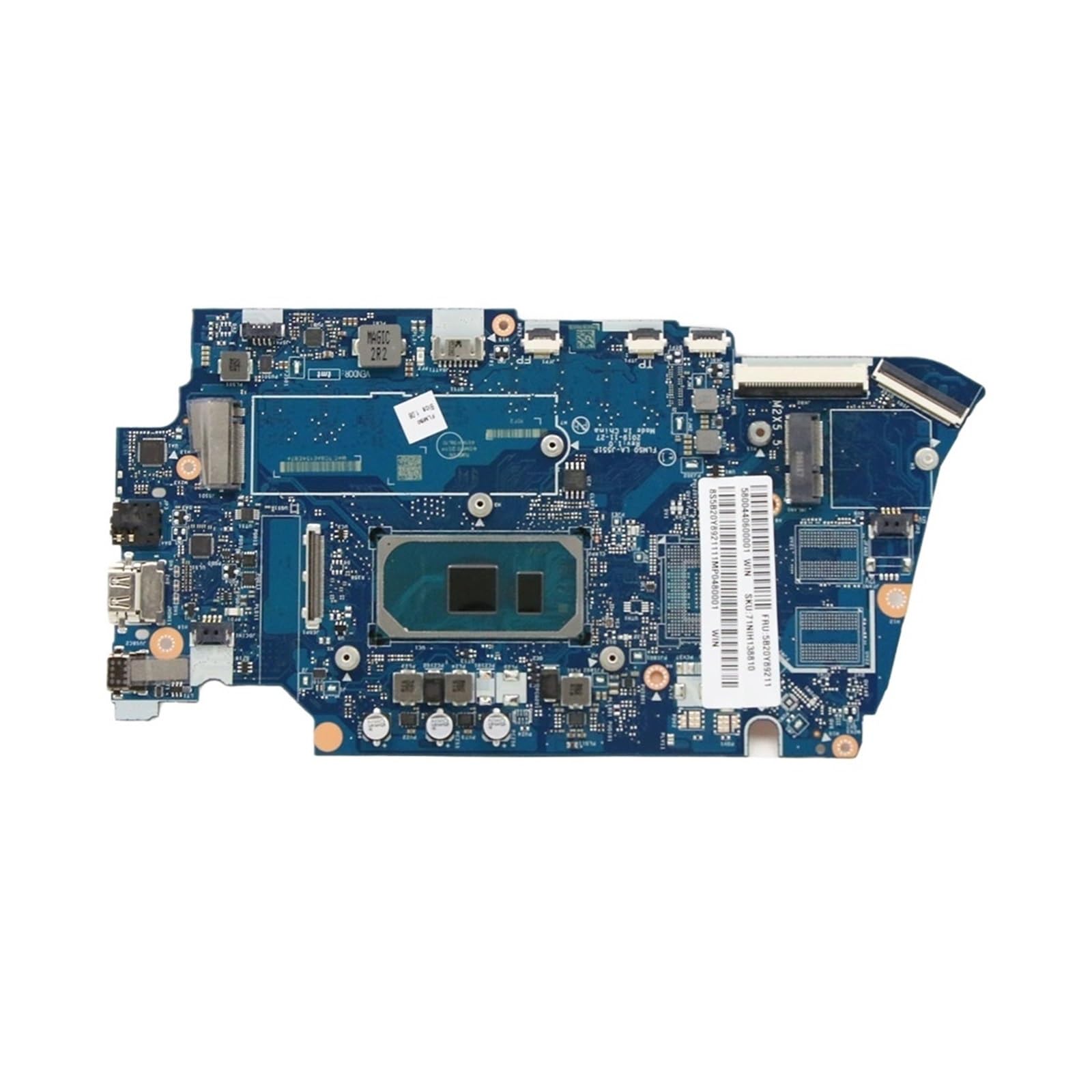 Laptop-Motherboard, kompatibel mit Lenovo Ideapad 5-14IIL05 LA-J551P mit CPU: i3-1005G1, i5-1035G1, i7-1065G7, RAM: 8 GB/16 GB, 5B20Y89211, 5B20Y88941(I5-1035G1 RAM 16GB)
