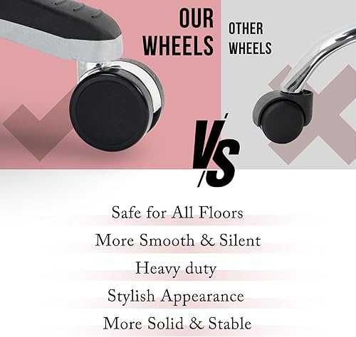 Miniatura 5 de Silla de oficina de respaldo alto con otomana, silla de escritorio sin brazos de piel sintética, sin ruedas, silla de trabajo para computadora,