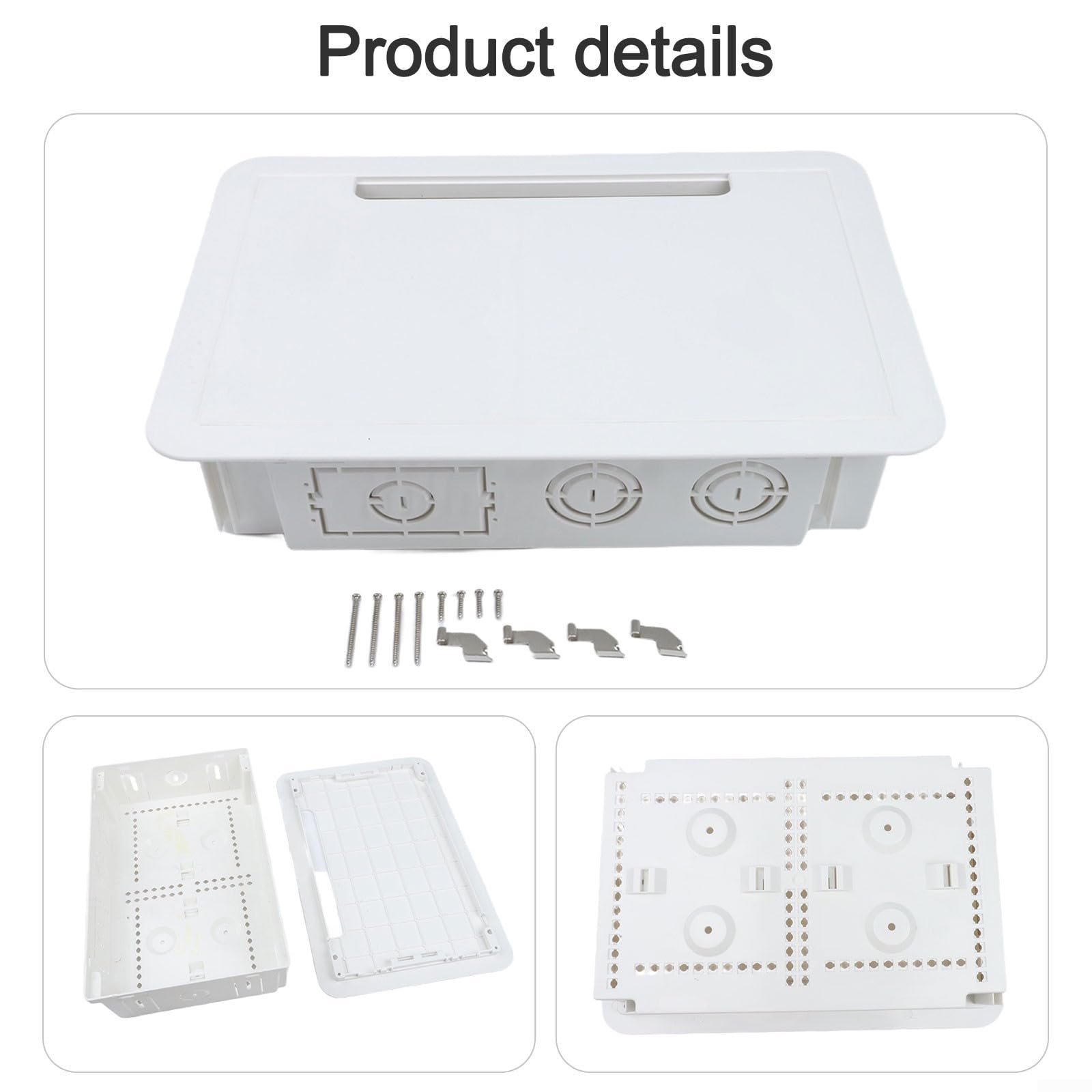 9 pouces Boîtier TV encastrable pour lecteur multimédia Fire TV pour blanc