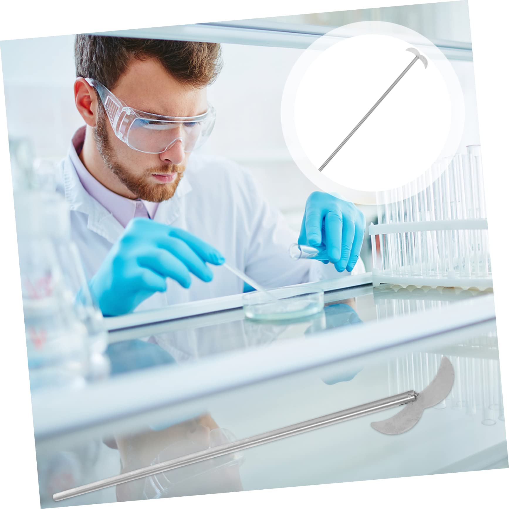 OUNONA 2stücke Rührstab Für Laboranwendungen Chemikalienbeständig Hohe Temperaturbeständigkeit Leise Und Langlebig Für Elektrische Rührer Und Chemische Experimente