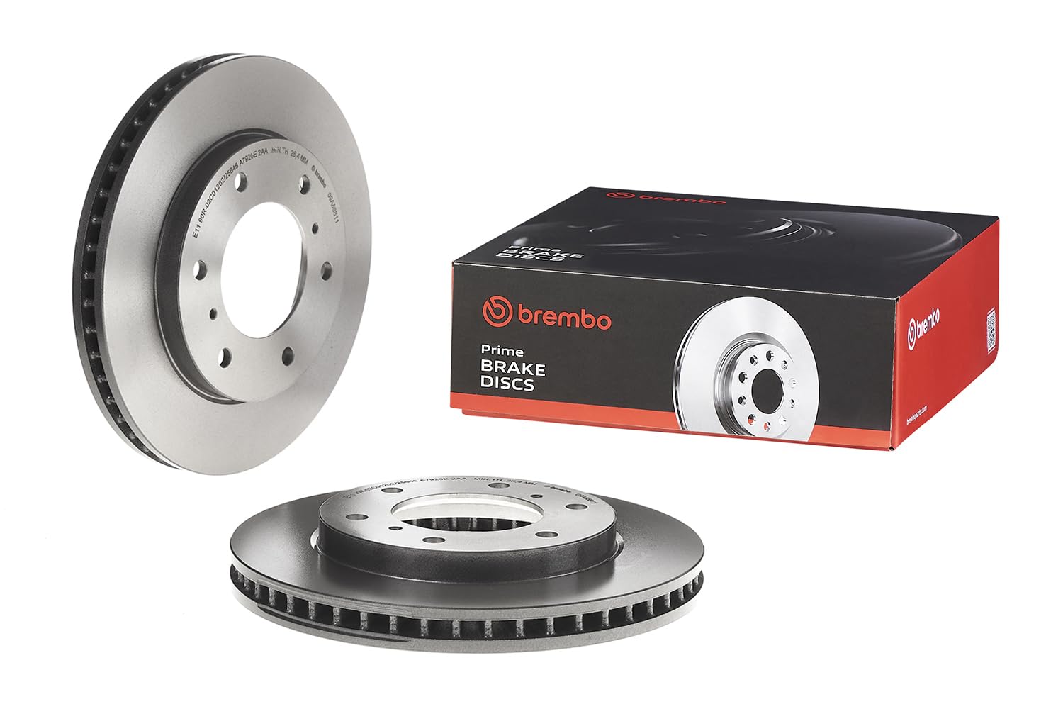 Brembo 09.A868.11 - Disque avec revêtement anti-corrosion UV (2 disques par boîte) - Avant