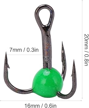 Trio Jeu Kit D'hameçons Aigus De Pêche Crochet Tranchant Et Solide