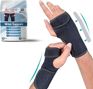 Hotcakes Wrist Brace for Carpal Tunnel (Right) - Breathable Hand Brace Provides Wrist Support for Joint Pain, Tendonitis Pain Relief and Arthritis with Adjustable Velcro Straps (Neoprene, Right)