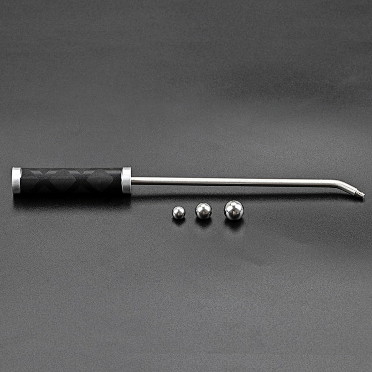 Alipis Kit Outils de Réparation Saxophone en Métal Noir pour Ateliers de Réparation Instruments Musicaux Outil Débosselage Surface Lisse et Brillante 1 Set