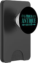 Proud Antique Collector Vintage Hobbyist PopSockets PopWallet for MagSafe