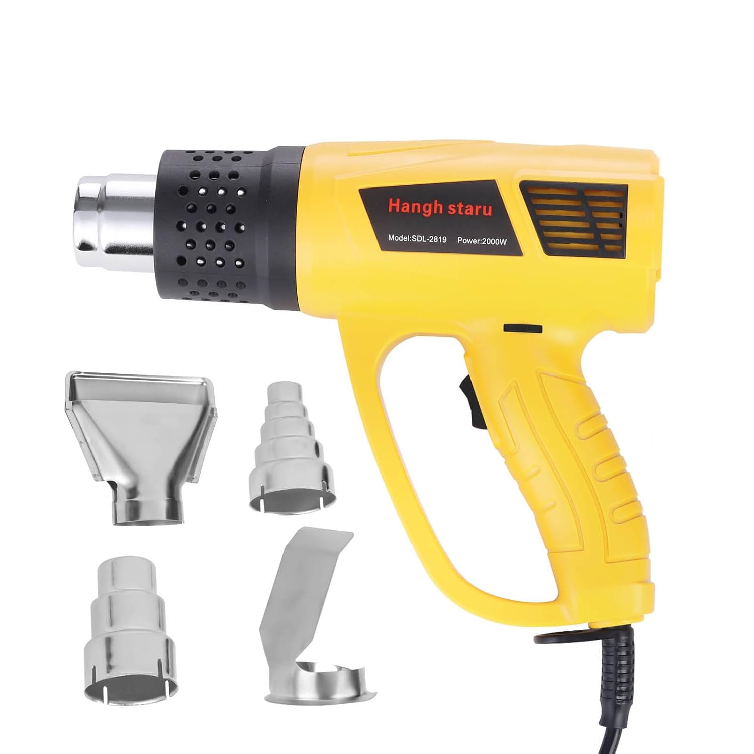 Heat Gun 2000W 140 -1112 60-600 Fast Heating 2 Speed Settings Hot Air Gun Kit with Overheat Protection
