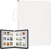 Vista 22 de Veicevol Álbum de Fotos de 360 Bolsillos para Cámara Fujifilm Instax Mini, Álbum para Foto Polaroid, Cubierta de Cuero, Álbum de Fotos para Cámara