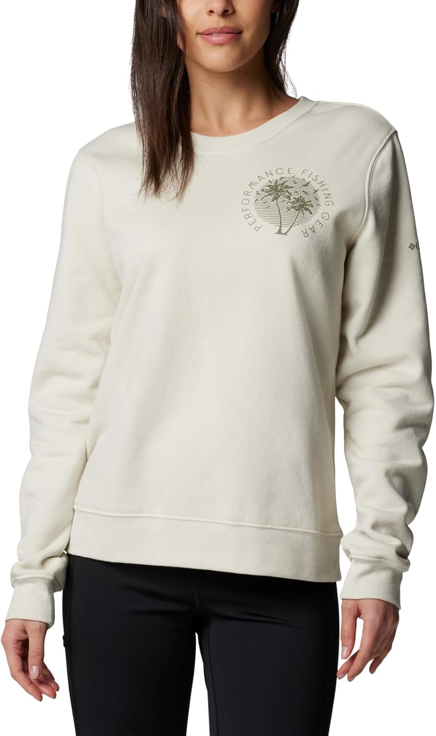 Columbia Women's Pfg Graphic Sweatshirt Crew
