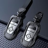 Vista 5 de Funda de metal de aleación de zinc para Ford Fusion F150 F250 F350 F450 F550 Edge Explorer Escape Mustang A2