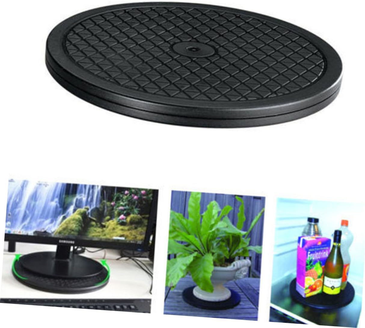 ULDIGI 360degree Rotation Turntable Display Turntable for Clay Sculpting Rotating Platform Black Clay Modeling Tools