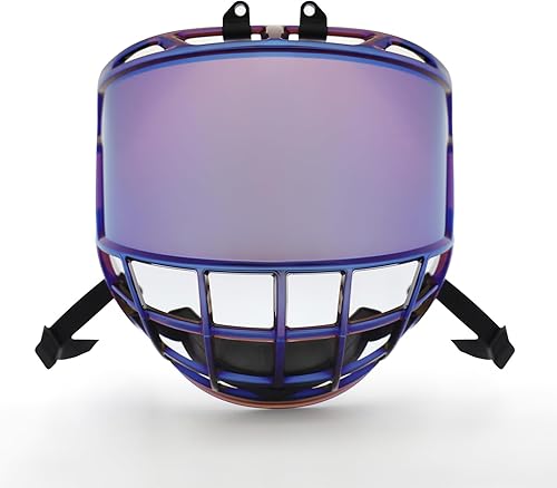 Miniatura 14 de GY Casco de Hockey Completo con Visera para Adultos y Jóvenes, Protector Facial Anti-Rasguños/Anti-Empañamiento/Certificado CE