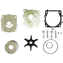 Water Pump Repair Kit 61A-W0078-A3-WH Fits Yamaha Outboard 150-300 HP 18-3319, 18-3396-1, 9-48618, 61A-W0078-A4-00 + 61A-44311-01-00, 61A-W0078-A3-00 + 61A-44311-01-00