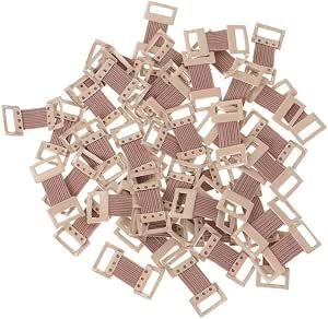 Aazon.co: 100pcs Ace Bandage Clips Skin Color Elastic Bandage Clips...