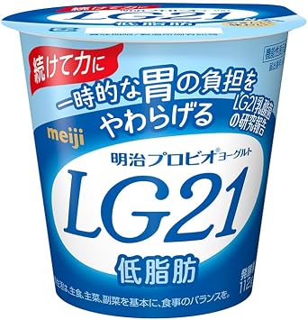 Meiji Probio Yogurt LG21 Soft Type Low Fat 4.0 oz 112 g x 12 Packs
