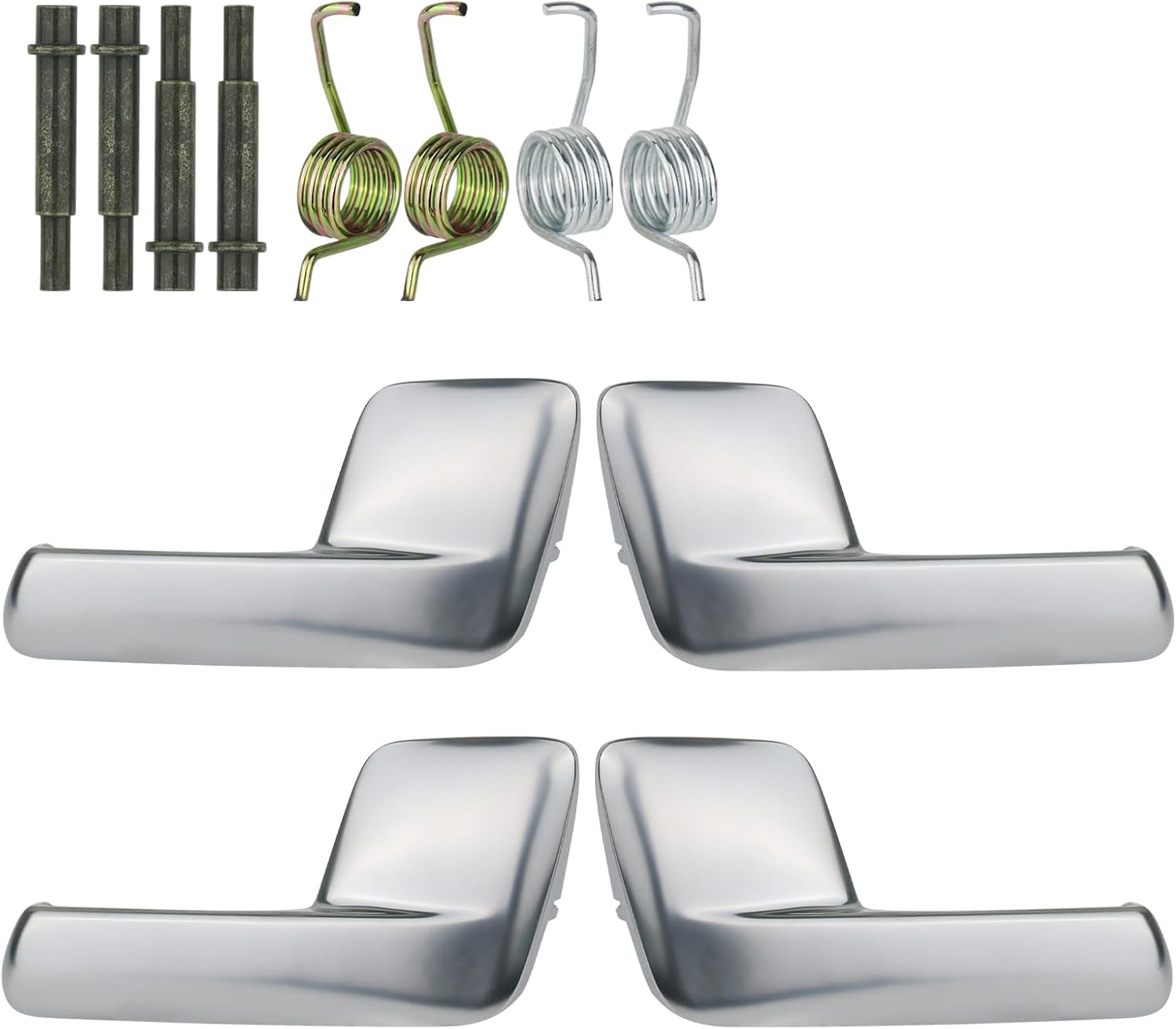 TQPONLY 1 Pair Interior Door Handle Driver and Passenger Side,Compatible with 2003-2006 Ford Expedition Front or Rear,Inner Handle Inside Door Lever