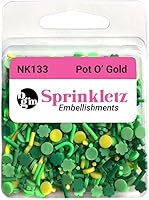 Vista 22 de Buttons Galore Sprinkletz - Piezas de arcilla polimérica para bricolaje, adornos de manualidades, 1.500 onzas, primavera y verano (pelota de juego)