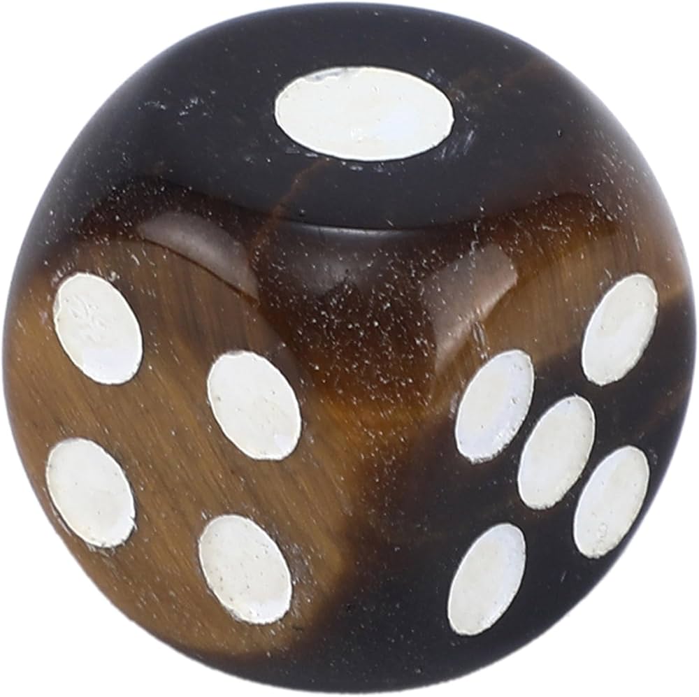 Mya 10 Pcs Six Faces Dés 12mm Cube Transparent Dés Coin Rond Table À Dés Jeux Acrylique Dés Classique Dés Pour Jeux De Société,Fêtes,Articles Pédagogiques