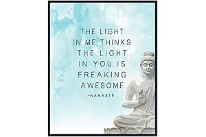 Zen Decor - Buddha Wall Art for Spa or Yoga Studio