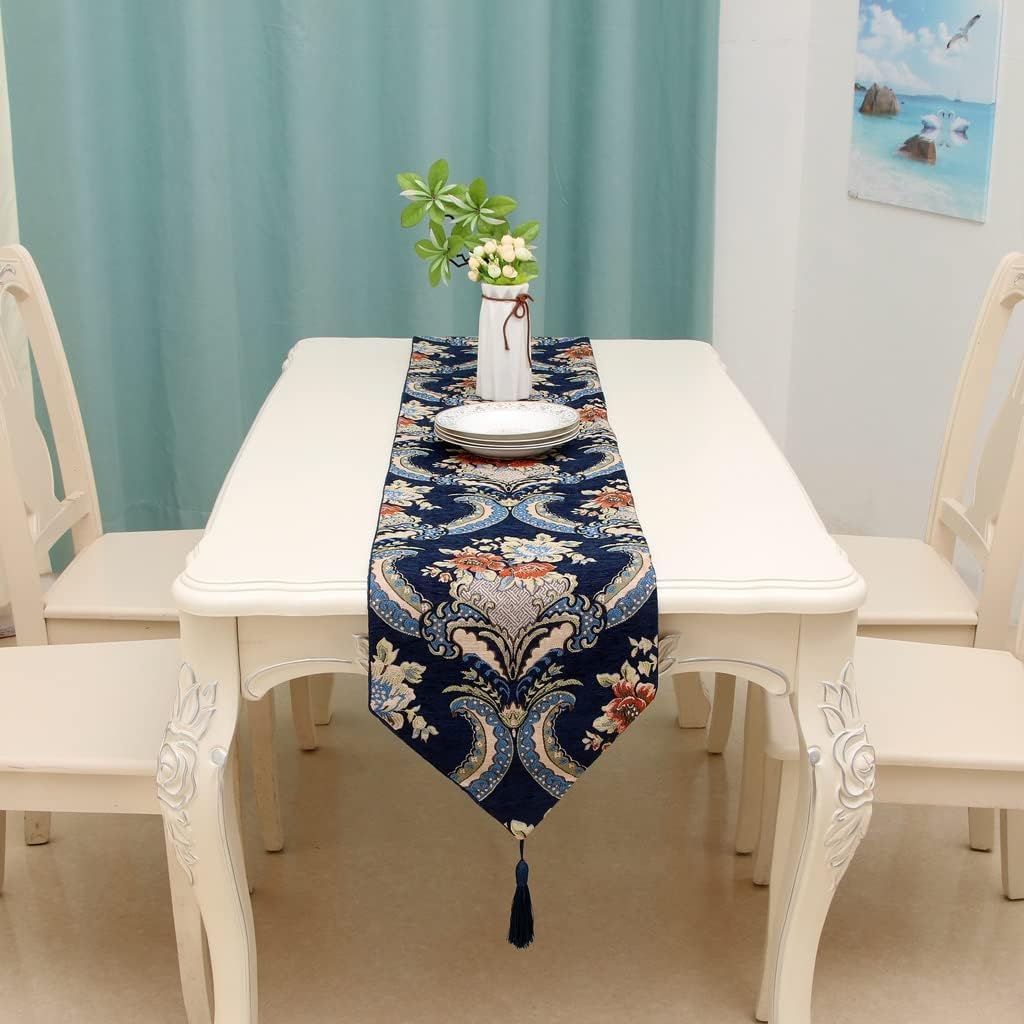 Retro Palace Classical Table Runner Bed Flag Coffee Table Tv Cover(32 * 160cm)
