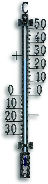 TFA 12.5000 165mm Outdoor Thermometer - Black