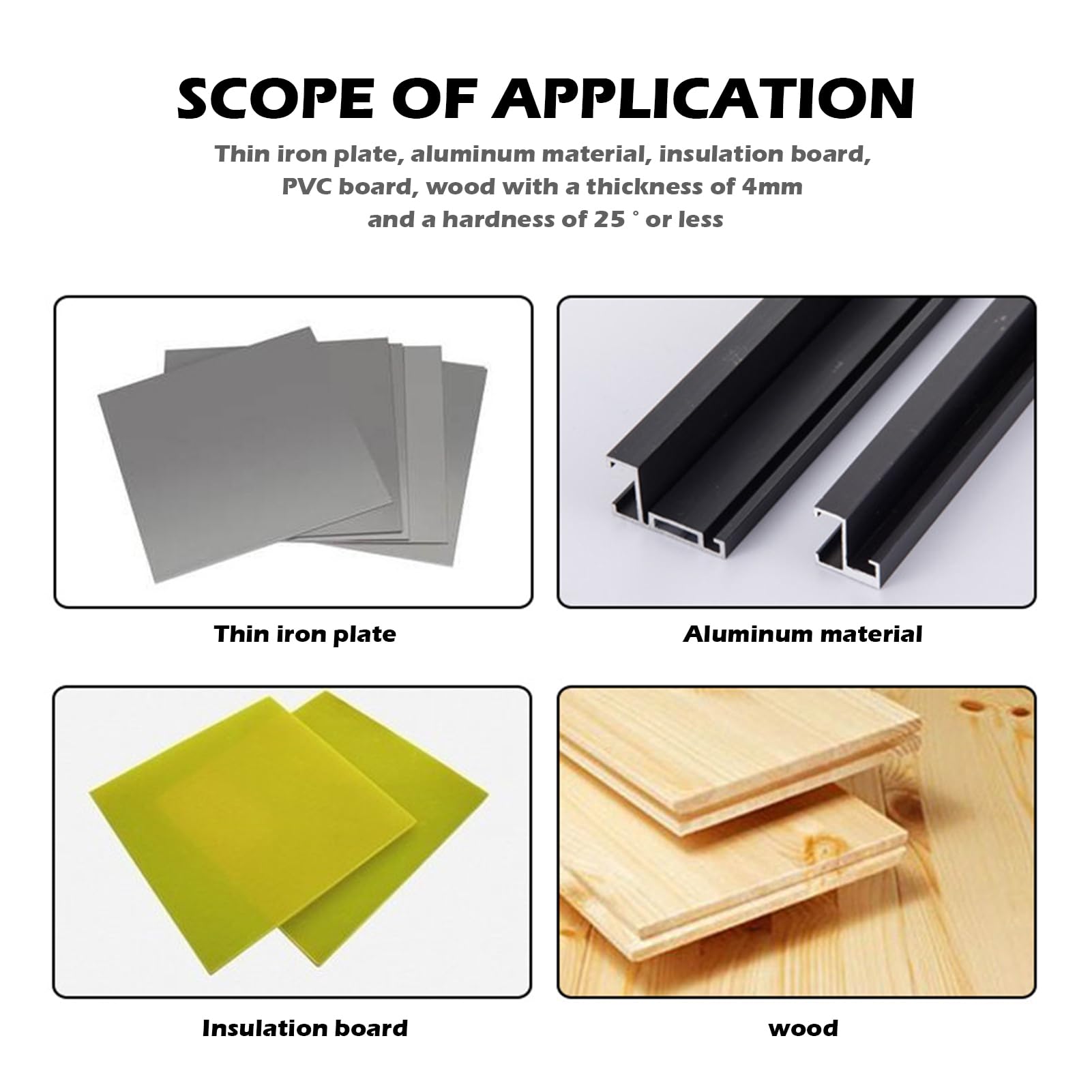 Punta A Gradini Conica 4-32 Mm - Per Metallo, Legno, Plastica E Acciaio | HSS - Foto 7