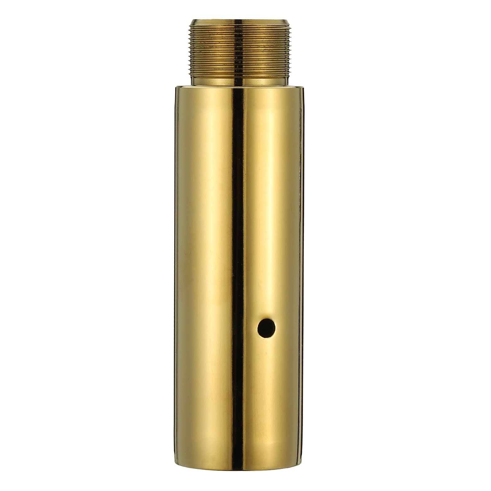 Prolunga per asta da ballo da 45 mm, tubo estensibile regolabile professionale portatile rimovibile di ricambio, 12,7 cm, oro e acciaio inossidabile, adatto per (Connect Dancing Pole Stripper)