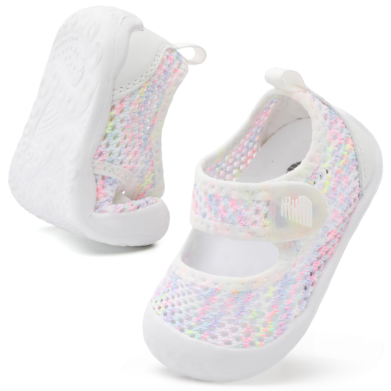 BARERUN Toddler Water Shoes Barefoot Water Shoes for Kids Baby Wide Aqua Socks with Arch Support Quick-Dry Breathable Boys Girls Sandals Walking Shoes for Beach Swim Pool Shoes
