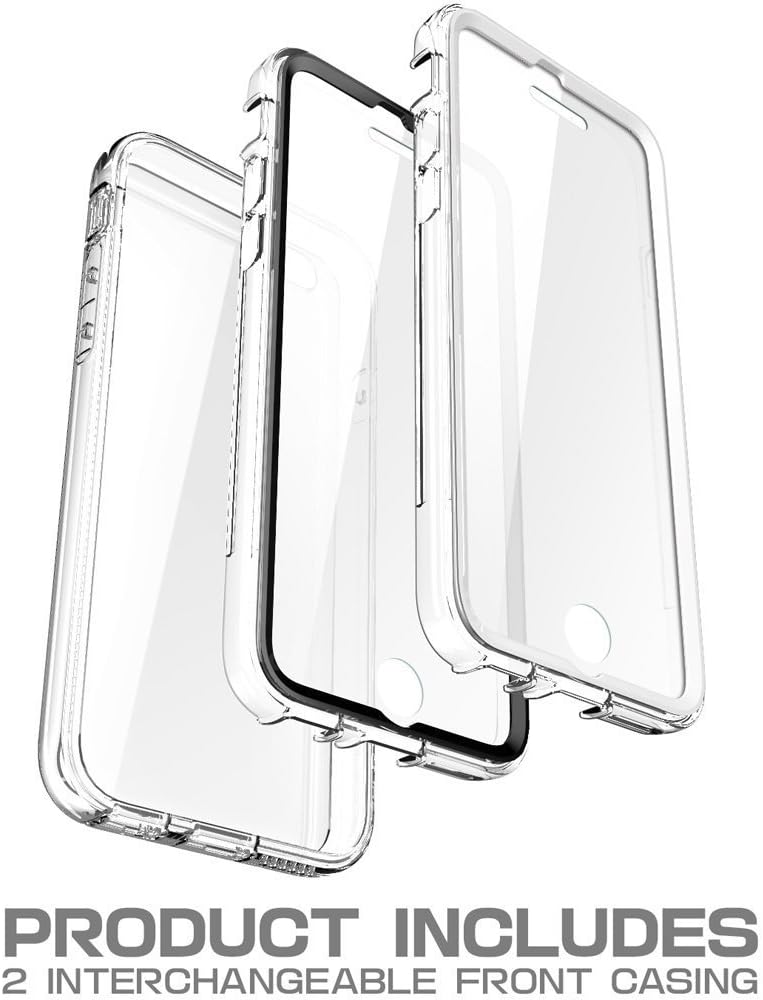 iPhone 6S Case, SUPCASE Ares Full-body Rugged Clear Bumper Case with Built-in Screen Protector for Apple iPhone 6 (2014) / iPhone 6s (2015) 4.7 Inch