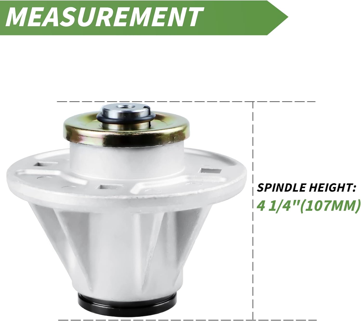 51510000 Spindle Assembly for 61527600 61543800, for Gravely Ariens Zoom 1540 1640 1840 1844 ZT1740 ZT1640 ZT1540 ZT1944 ZT2044 ZT2348 34" 40" 44" 48" Deck