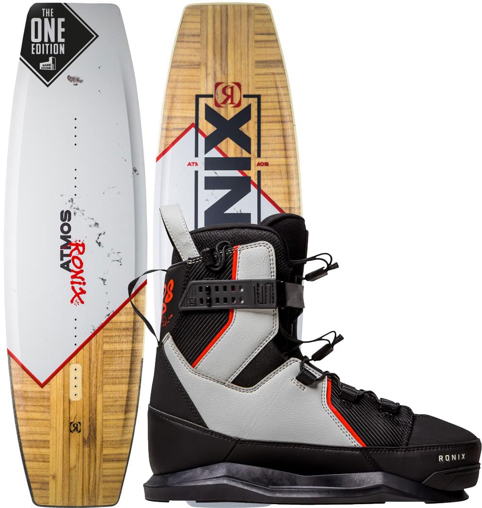 RONIX Atmos Spine Flex The One Edition Black botas Atmos EXP 2023 negro/gris/rojo