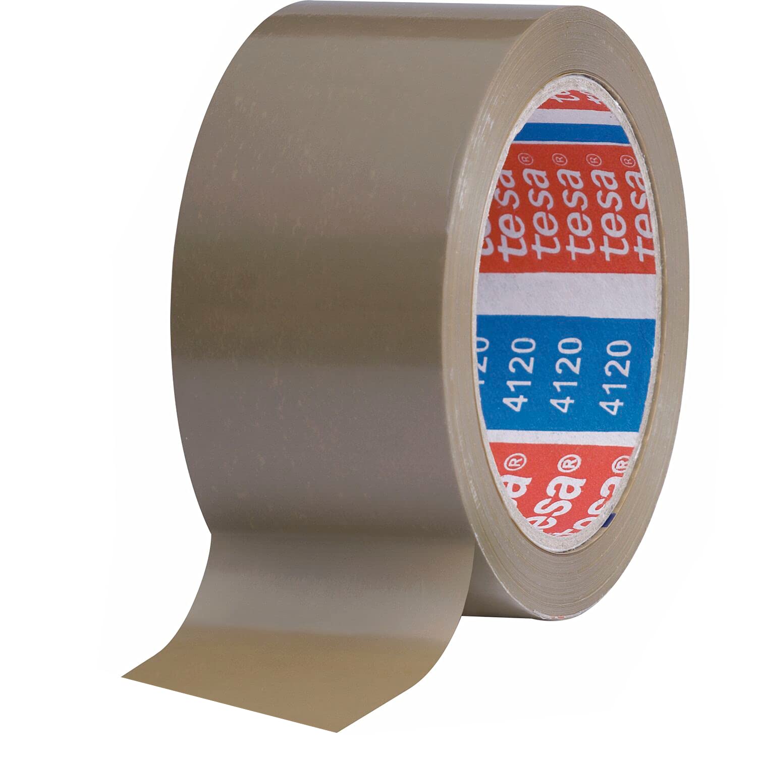 36 Rollen PVC-Klebeband 35µm | tesa 4120 | 50mm × 66m | Naturkautschuk | havana