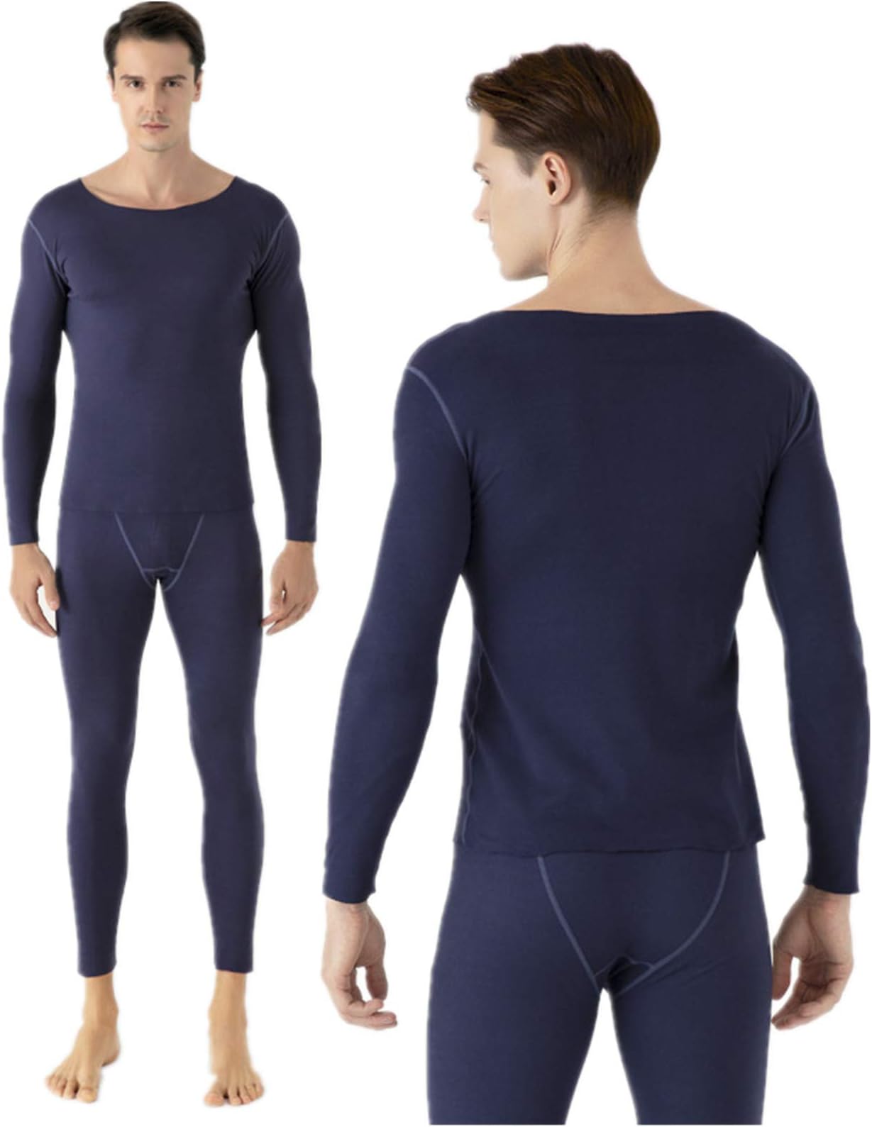 YFFSWomen Thick Thermal Underwear Set, Women Thermal Base Layer Long Sleeve Compression, Cycling, Skiing, Training, Hiking, Outdoor Sports (Male 1,2XL)