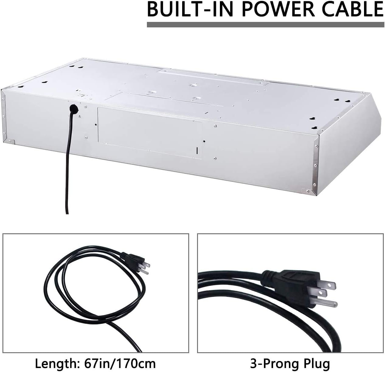 Amazing 🔥 Range Hood 30 inch,Kitchenexus Stainless Steel Touch Screen Display Ducted/ductless Under Cabinet Black Kitchen Vent Hood with LED Lighting and Hybrid Stainless Steel Filters 300CFM T-16JA Super Brands Range Hood 30 inch,Kitchenexus Stainless Steel Touch Screen Display Ducted/ductless Under Cabinet Black Kitchen Vent Hood with LED Lighting and Hybrid Stainless Steel Filters 300CFM T-16JA