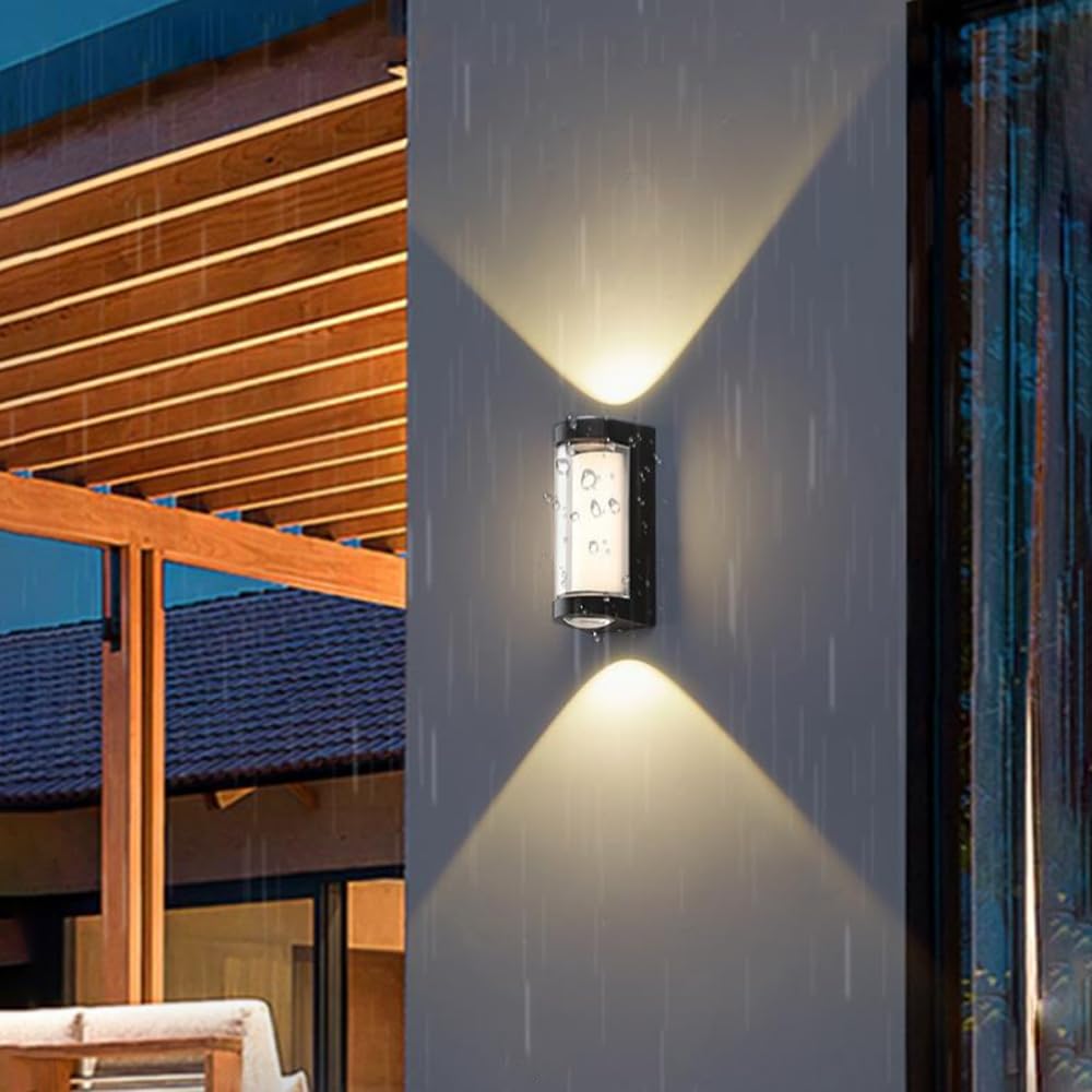 Lampara Aplique Pared Exterior Intemperie Aluminio | Cuotas Sin Interés