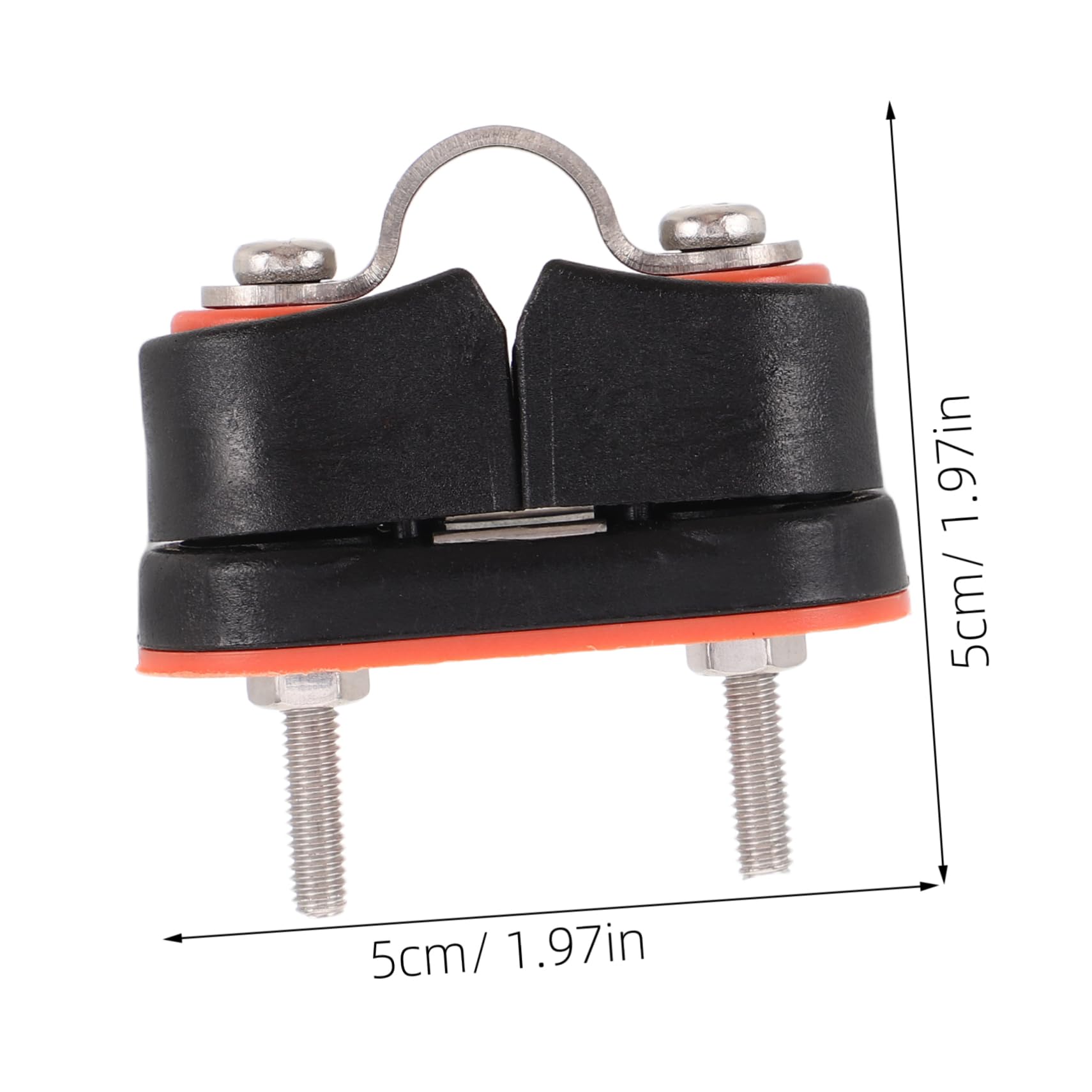ifundom Nylon Rope Tightener Clamp with Stainless Steel Ball Bearings High Load Cam Cleat for Sailboats Yachts Use Secure Rope Management Smooth Operation for Dependable Performance