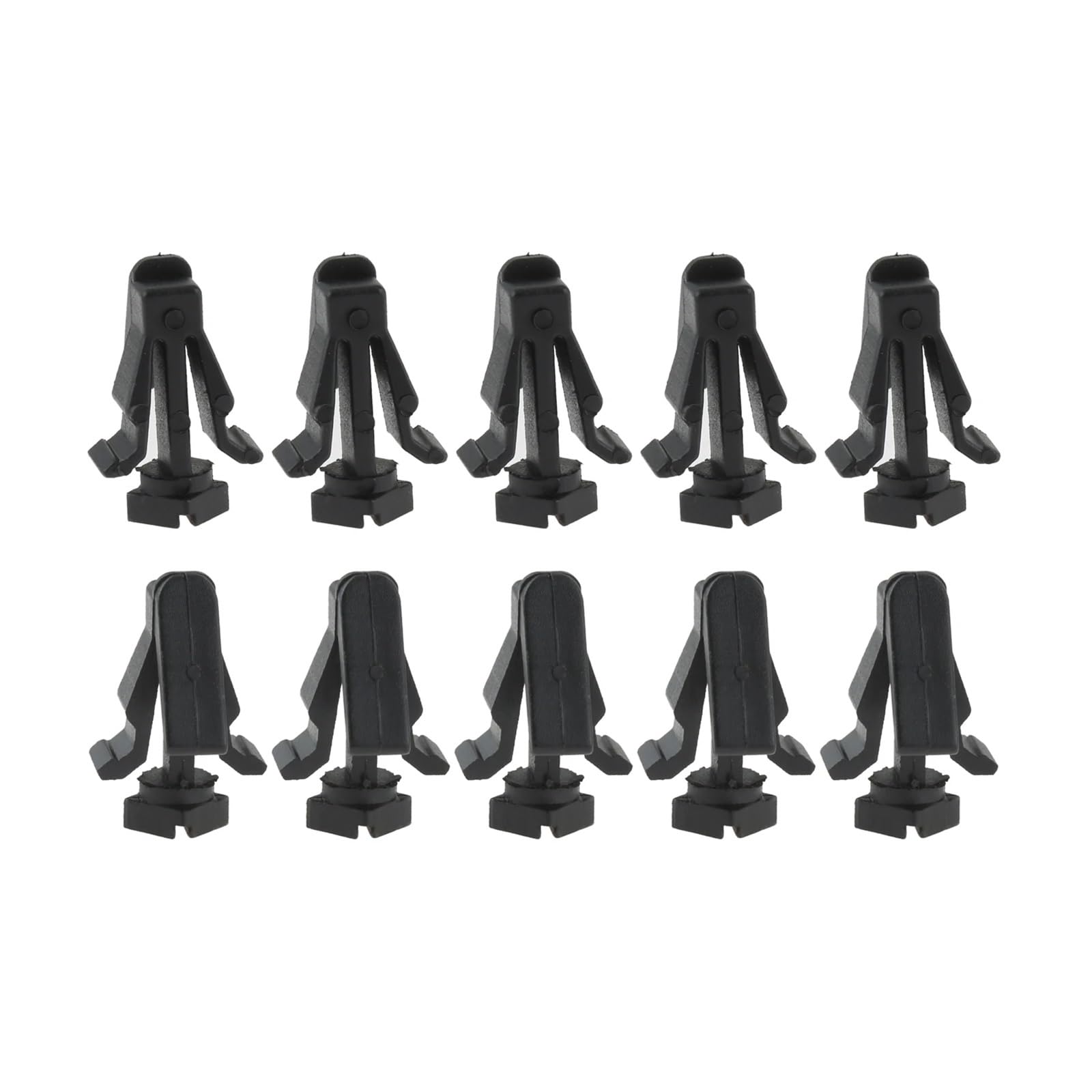 Fdcskinx One Color 10Pcs Nylon Car Clips Grille Retainer 76882-0M060 768820M060 Compatible Auto Fastener Interior Accessories