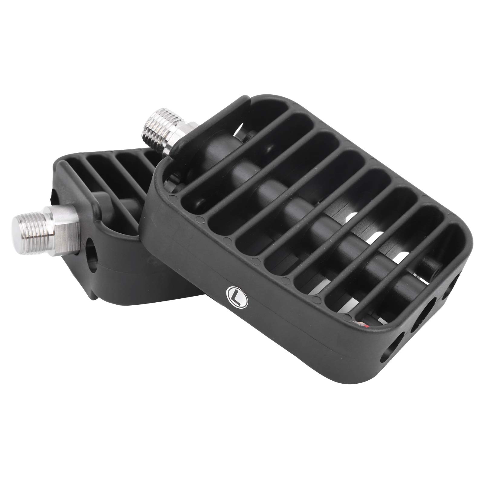 Figure Tip Pedals in High Comfortable Comfortable Kayak for Sea Boats Black Plastic Navigation 1 Pair