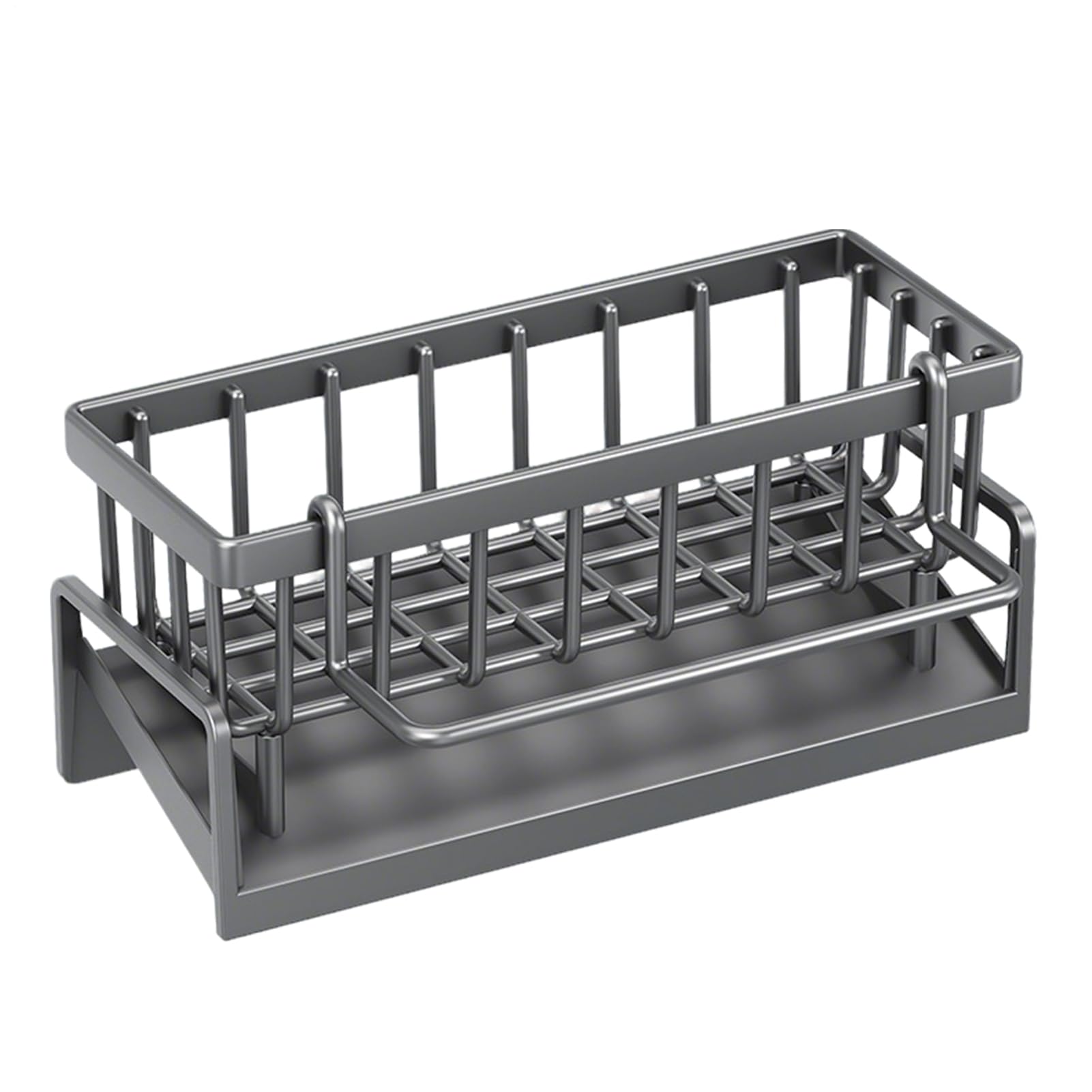 Kitchen Sink Rack - Kitchen Sink Caddy Organizer Quick-Drain Waterproof Storage Sturdy Multi Purpose Rack Premium Home Organizing