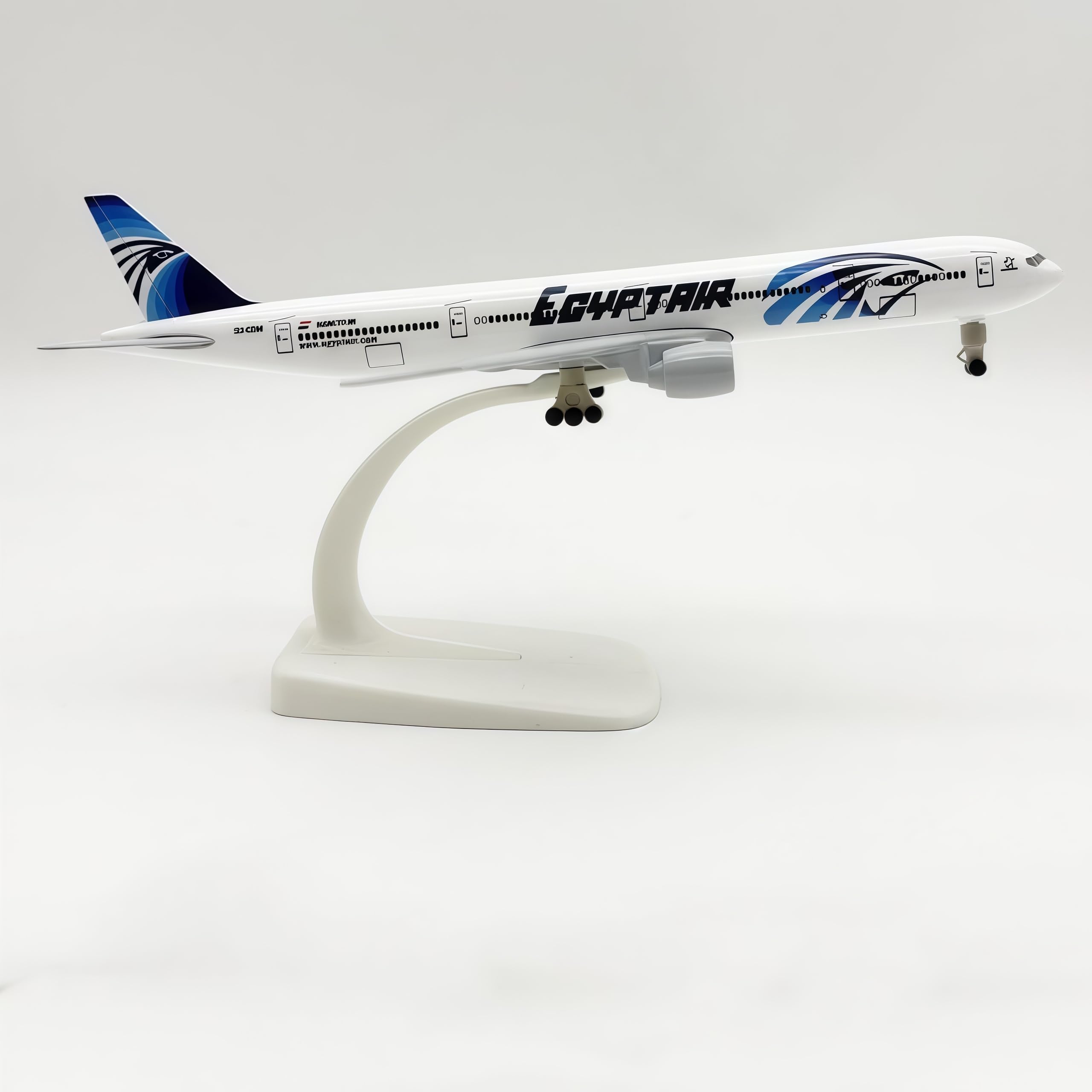 Lgsrsnxhtx B777 Model Plane 20C B777 Egyptm Diecast Metal Airplane Model Aircraft Model With Stand For Aviation Enthusiast Gift,Model Aircraft Collection