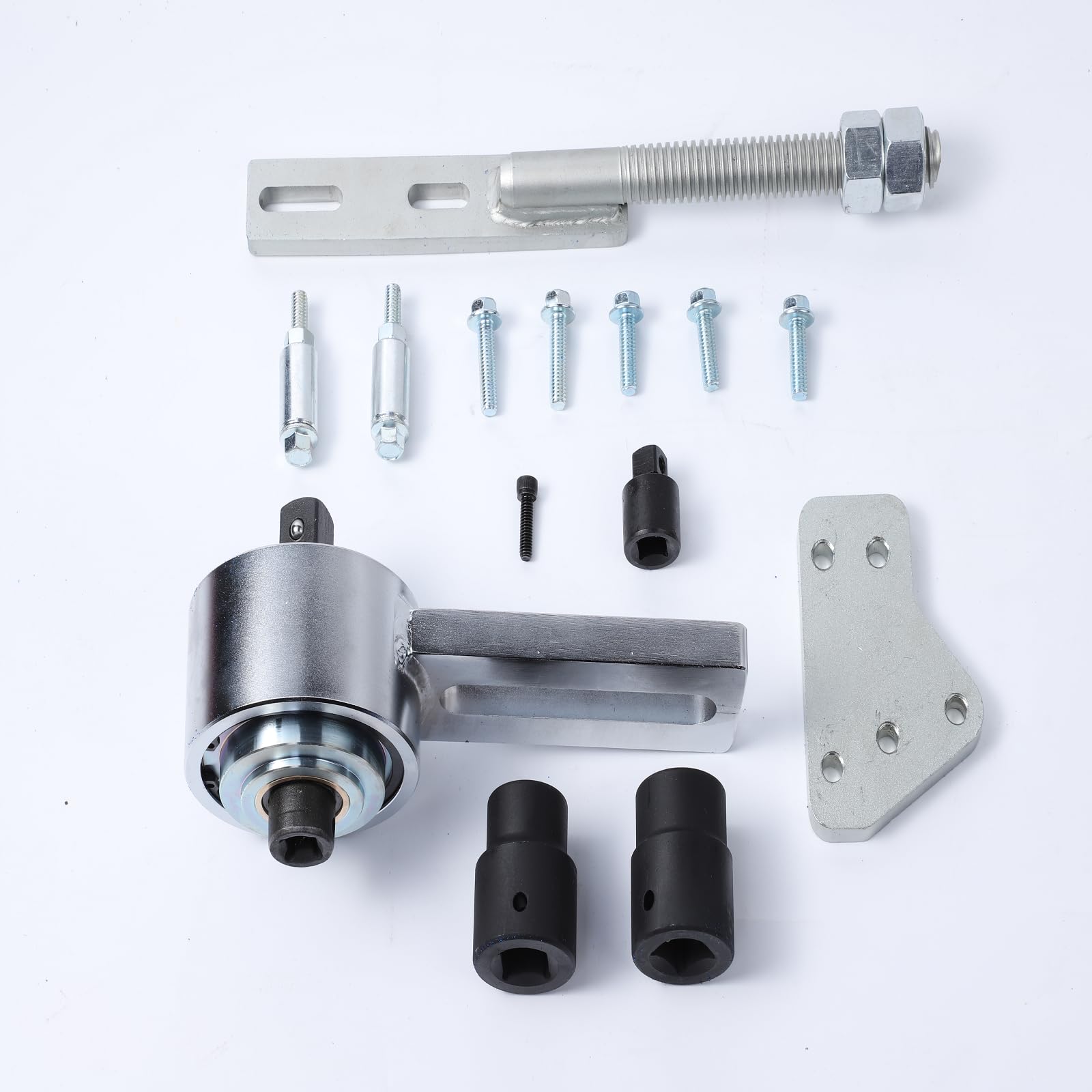 THIKPO 303-1611 Motor-krukas, riemschijf-aftrekgereedschap, 1:5 koppelversterker met 21 mm en 24 mm centrale sleutel voor Ford 1.0 & 2.0 ECOBOOST Duratec motoren THIKPO 303-1611 Motor-krukas, riemschijf-aftrekgereedschap, 1:5 koppelversterker met 21 mm en 24 mm centrale sleutel voor Ford 1.0 & 2.0 ECOBOOST Duratec motoren