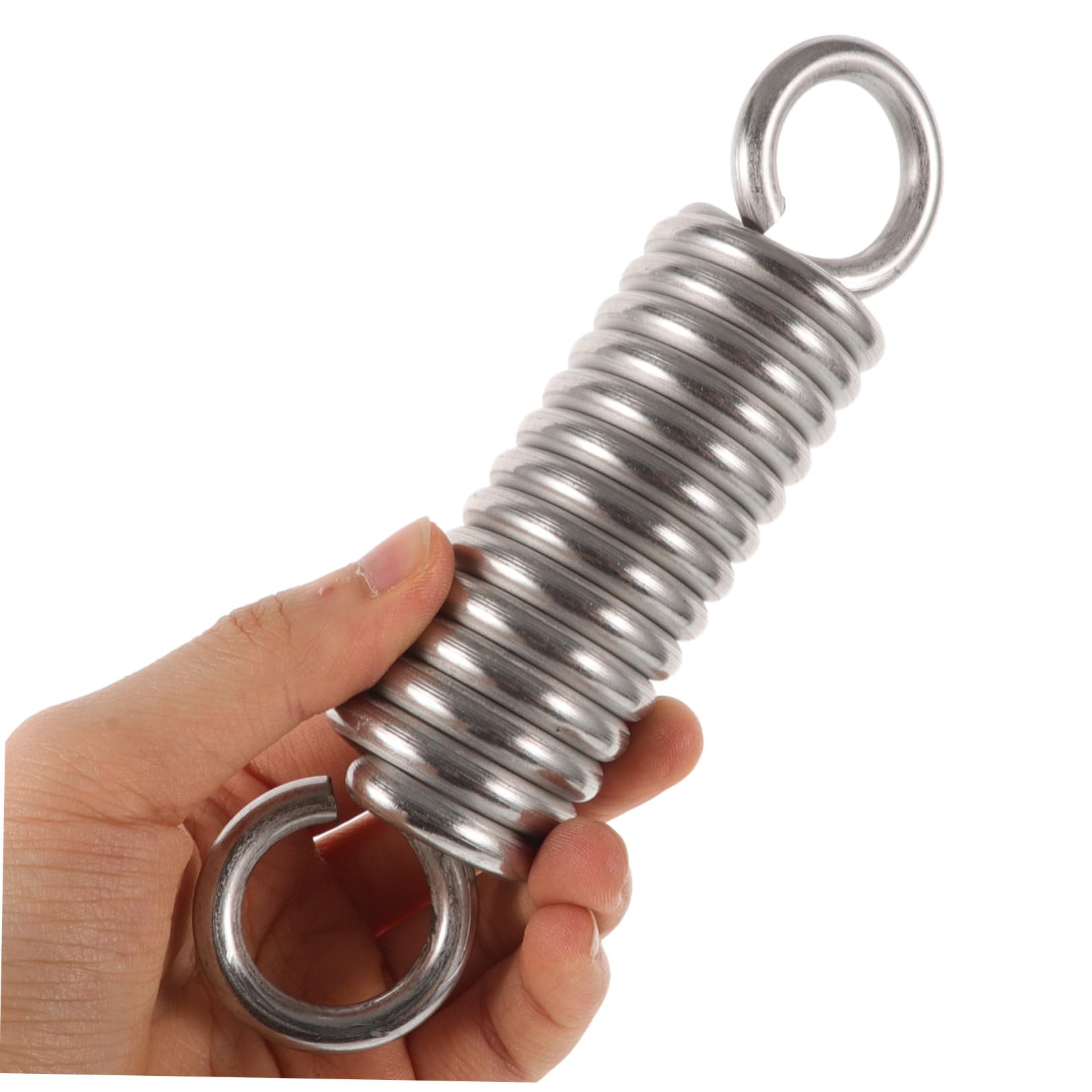 Kit de Resortes para Columpio de Porche Juego de Muelles Metálicos Resistentes para Hamacas y Sillas Colgantes Accesorio Pesado para Fijación Segura Exteriores