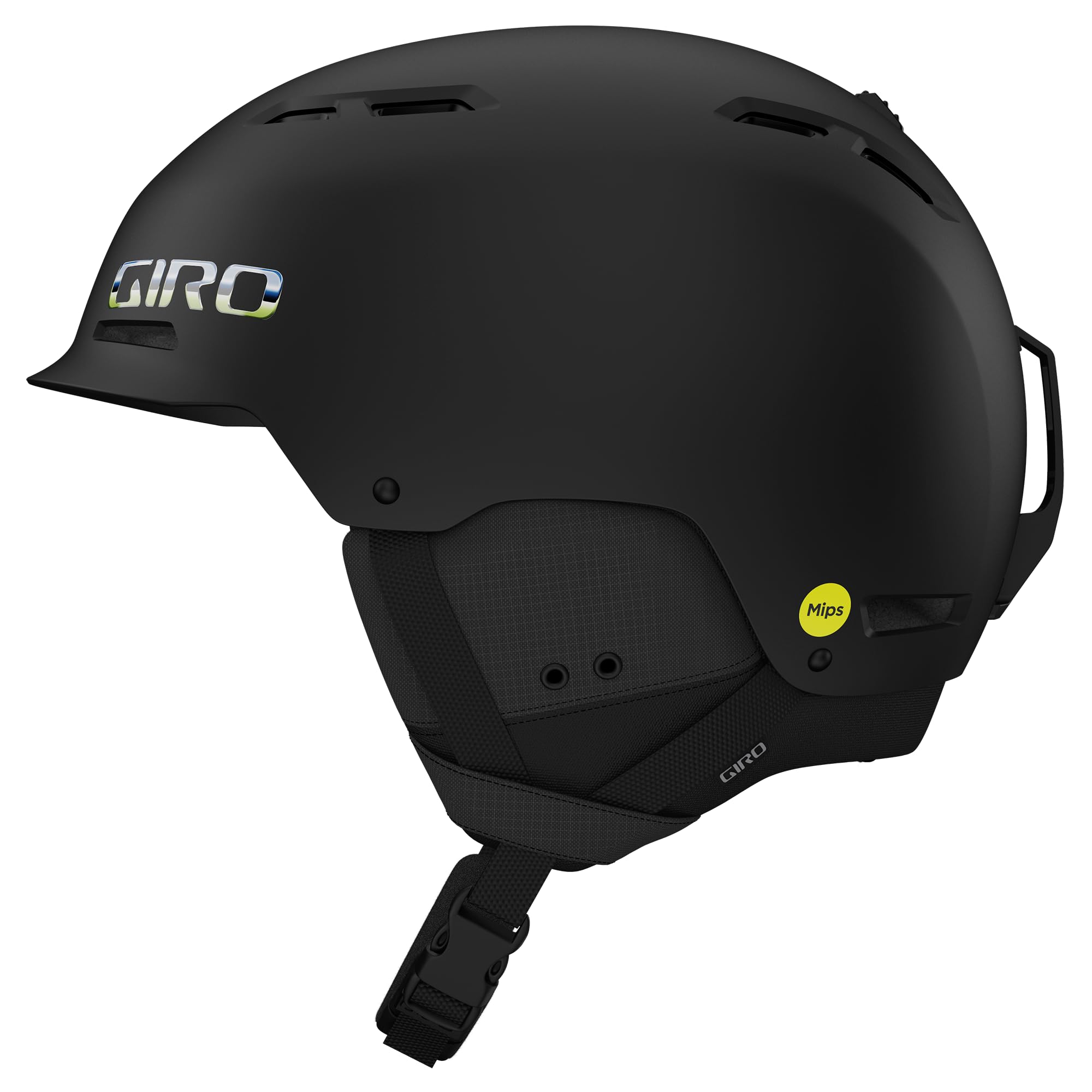 Giro - Trig MIPS Helme - Erwachsene Unisex - Schutzausrüstung, Fahrradhelm, Schneehelm, Schnee-Schutzhelm, Matt Schwarz/Grau, M