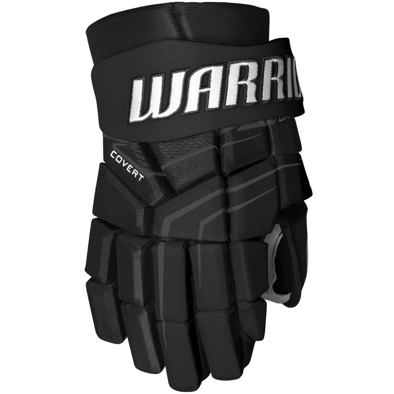Warrior Covert QR7 T Junior rękawice do hokeja na lodzie (czarne, 10" / 25 cm)