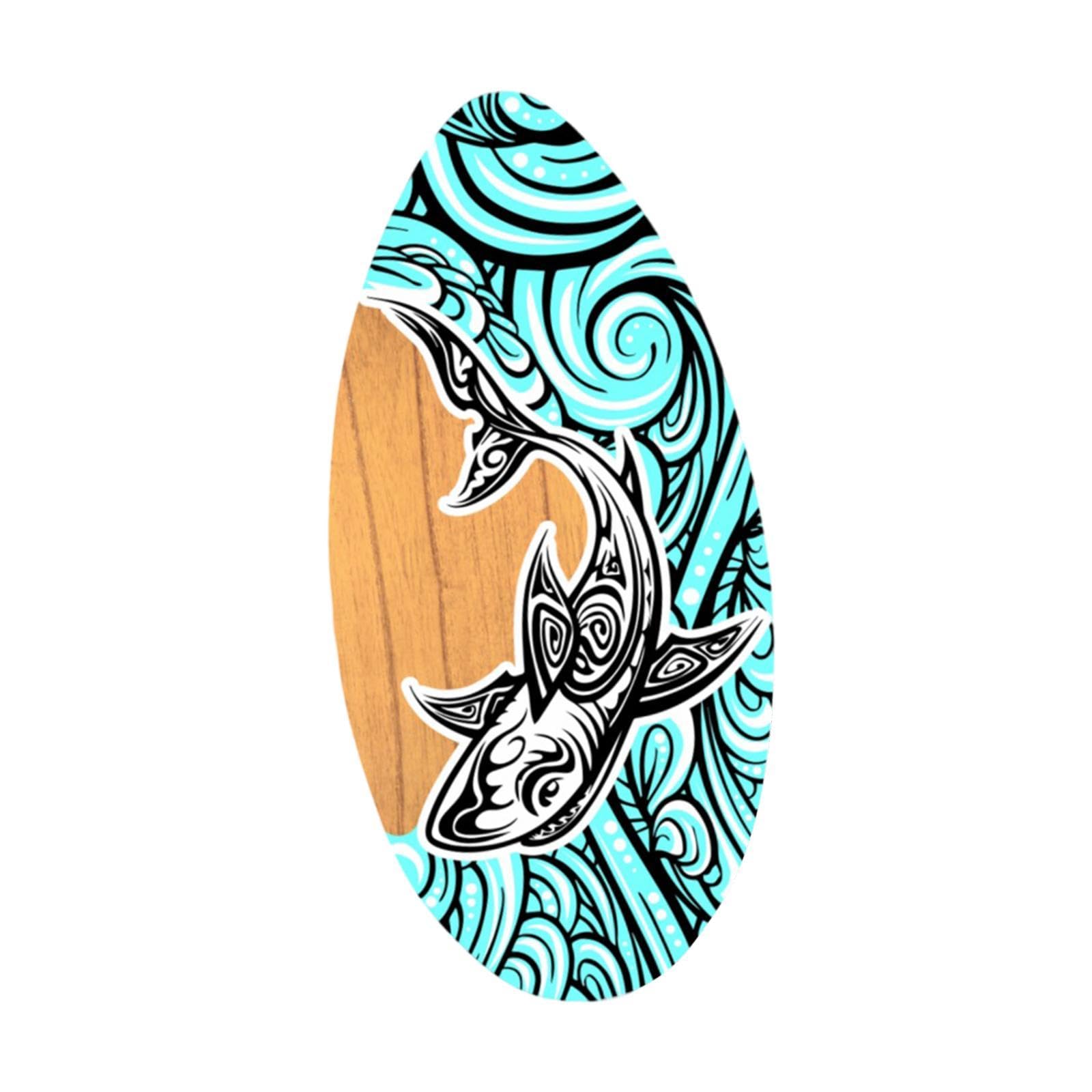 Baoblaze Tabla de Surf Skimboard Resistente
