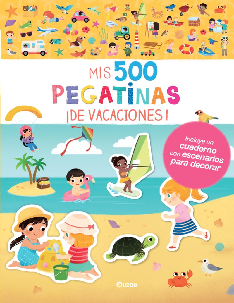 mis 500 pegatinas. ¡de vacac...