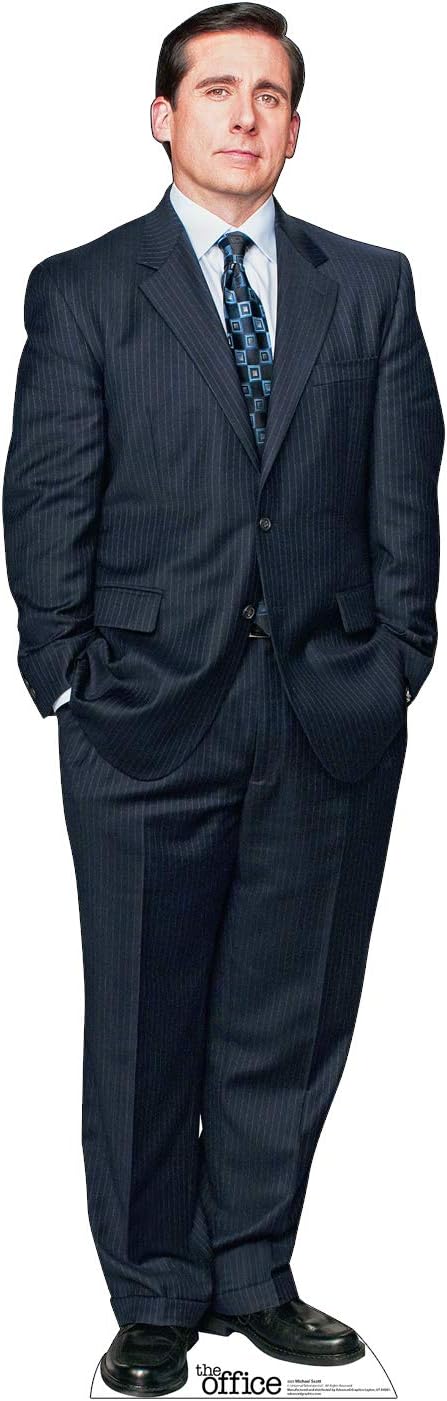 Cardboard People Michael Scott Life Size Cardboard Cutout Standup - The Office (TV Series)
