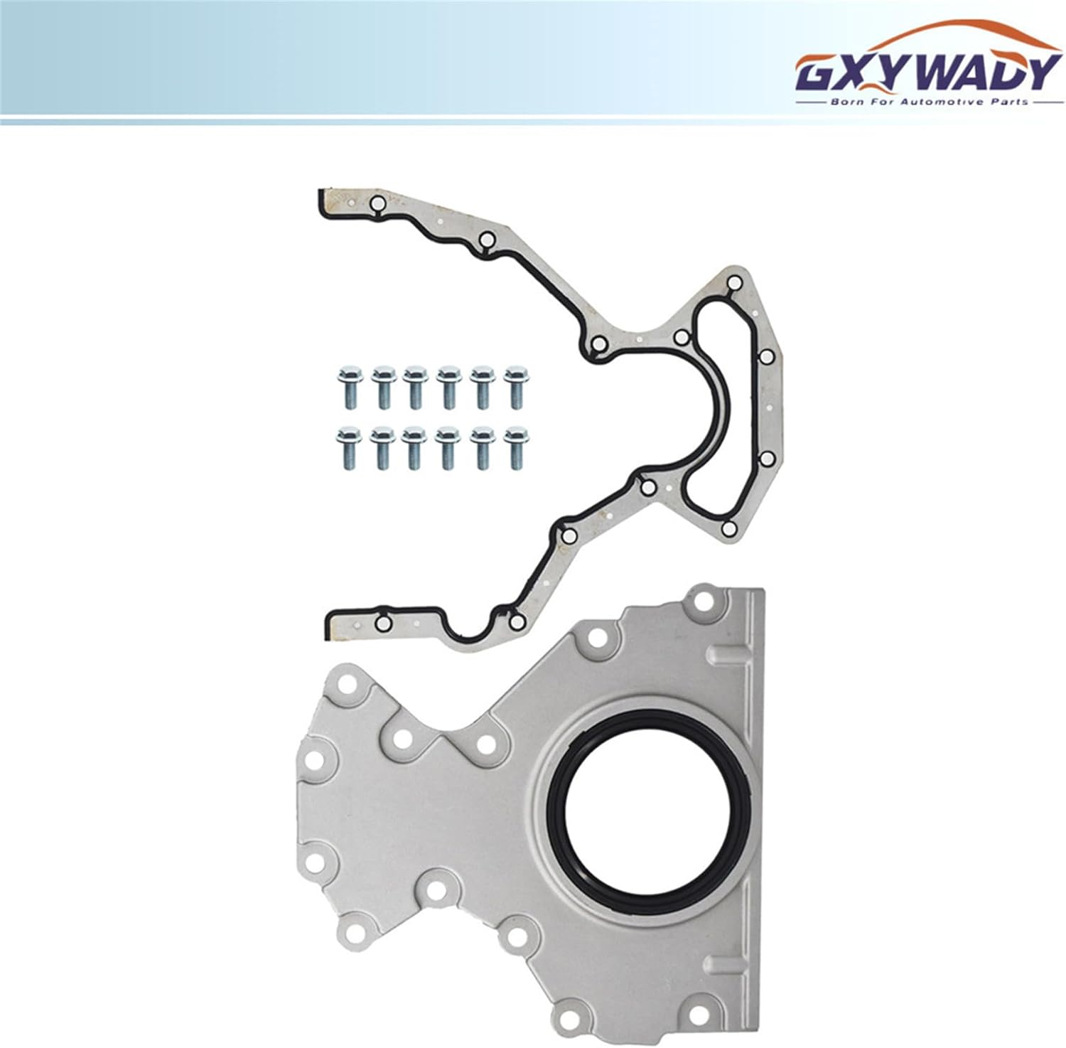 GXYWADY 635-518 Rear Main Seal Cover Kit 4.8 5.3 6.0 6.2 Replacement for 12633579