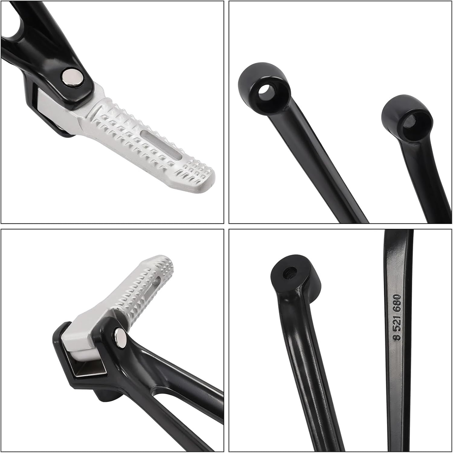 リアパッセンジャーフットペグフットレスト＆ブラケット K42 HP4 K46 S1000RR K47 S1000R バイクペダル対応