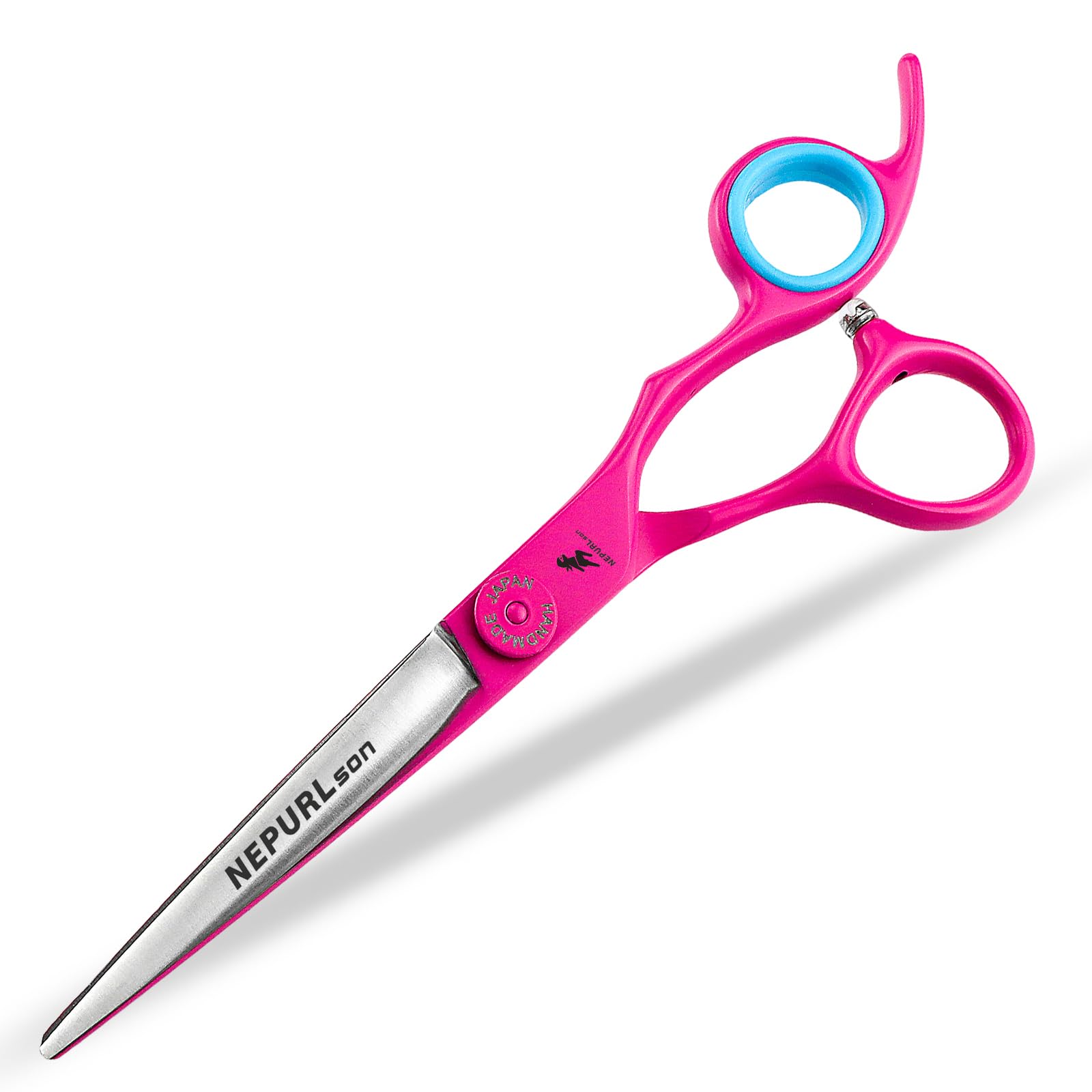 Ciseaux à cheveux roses 15,2 cm ciseaux à effiler et ciseaux à dents