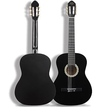 Fitness Classic Guitar Black with Guitar Bag , 2725215581691
